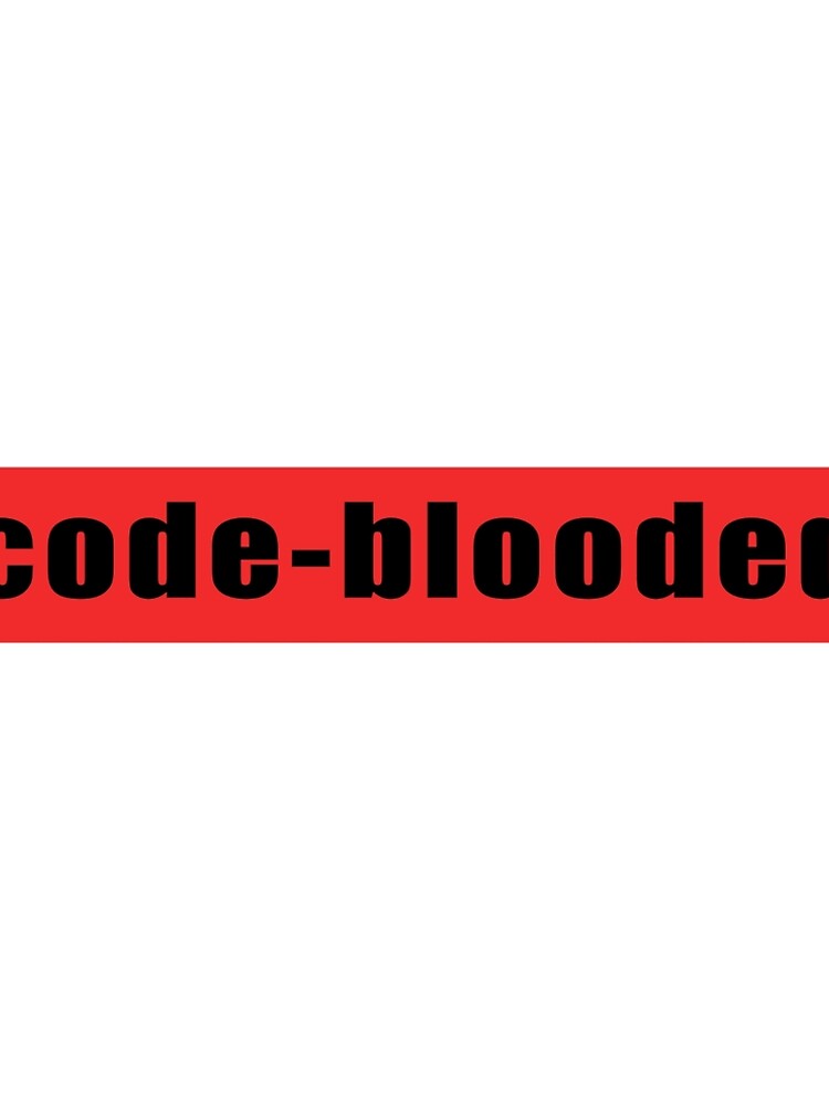 Thumbnail 5 von 5, A-Linien Kleid, Code blooded AUFKLEBER designt und verkauft von KeepOnCoding.