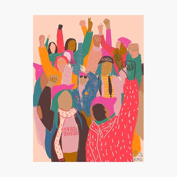 Women's March - Photographic Print