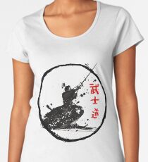 Samurai Fighting Women's Premium T-Shirt