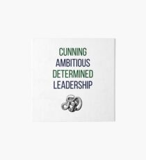 Green words Art Board
