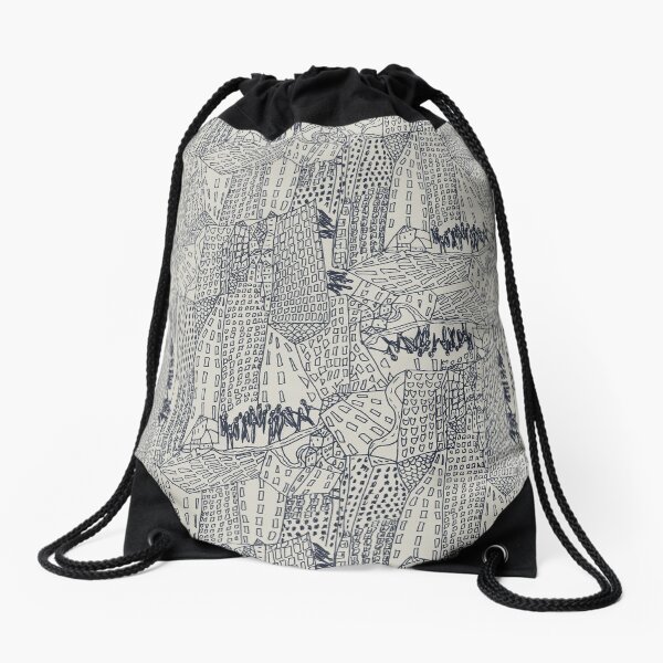 Big City Love Drawstring Bag