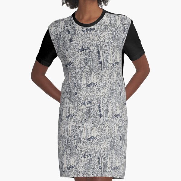 Big City Love Graphic T-Shirt Dress
