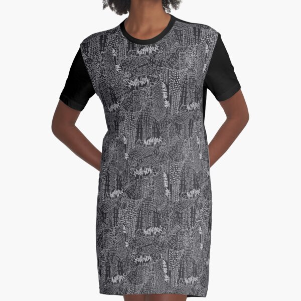 new York Graphic T-Shirt Dress
