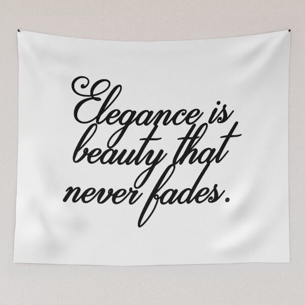 Item preview, Elegance is a beauty that never fades designed and sold by KikkaT.