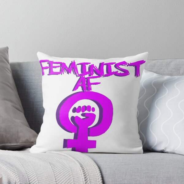 Artikelvorschau, Feministischer AF - Lila entworfen und verkauft von SerpentSkyArts.