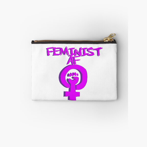 Artikelvorschau, Feministischer AF - Lila entworfen und verkauft von SerpentSkyArts.