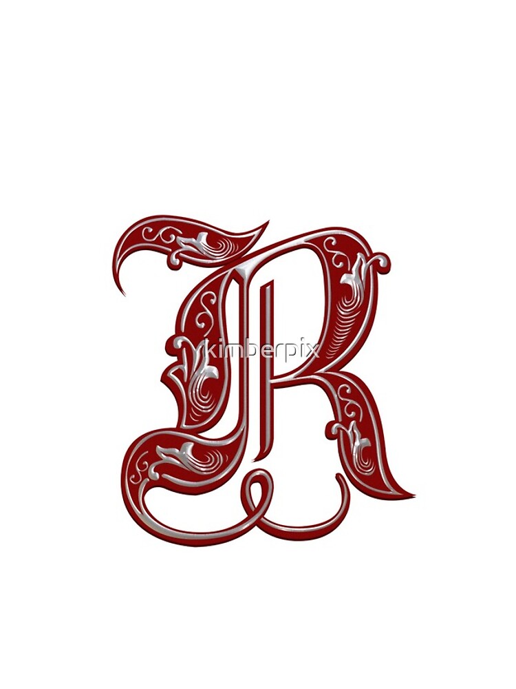 Thumbnail 4 of 4, iPhone Case, Letter R designed and sold by kimberpix.