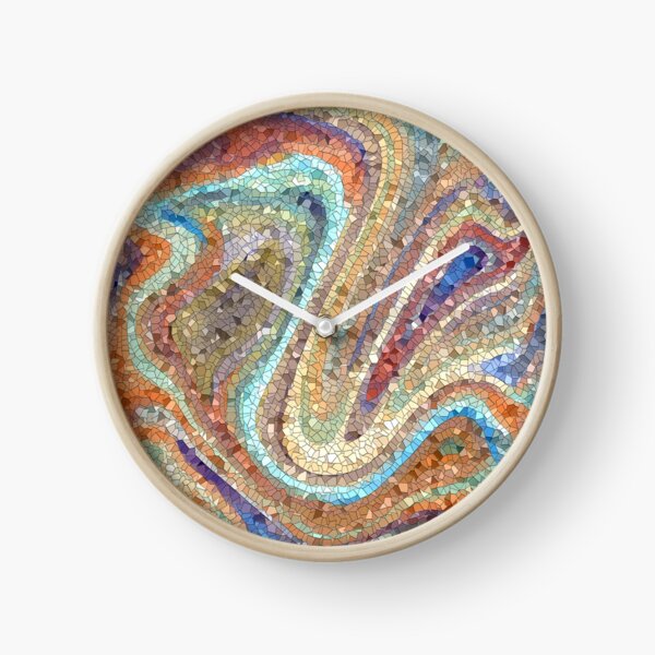 Item preview, Blue, Orange, Abstract Mosaic Design designed and sold by Jessielee72.