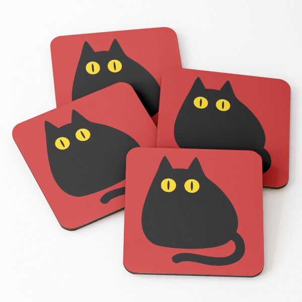 Artikelvorschau, Fette schwarze Katze entworfen und verkauft von LuchQueen.