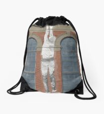 Wall Art, The Substation (Newport) Drawstring Bag
