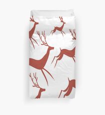 Hirsche im Herbst oder Herbst Bettbezug
