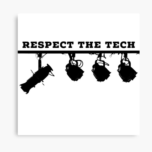 respect the tech Canvas Print