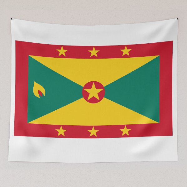 Item preview, Grenada Flag designed and sold by YaelleDark.