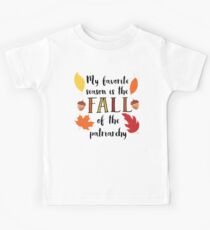Fall des Patriarchats Kinder T-Shirt