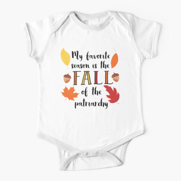 Fall of the Patriarchy Short Sleeve Baby One-Piece
