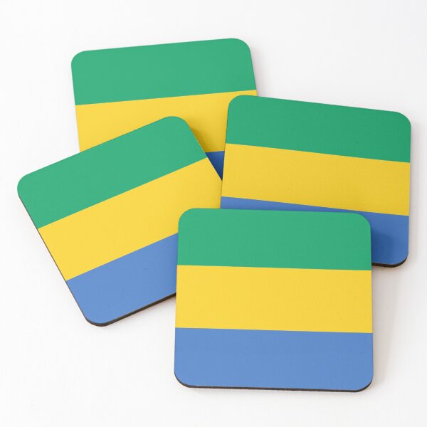 Item preview, Gabon Flag designed and sold by YaelleDark.