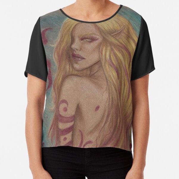 Stained Chiffon Top