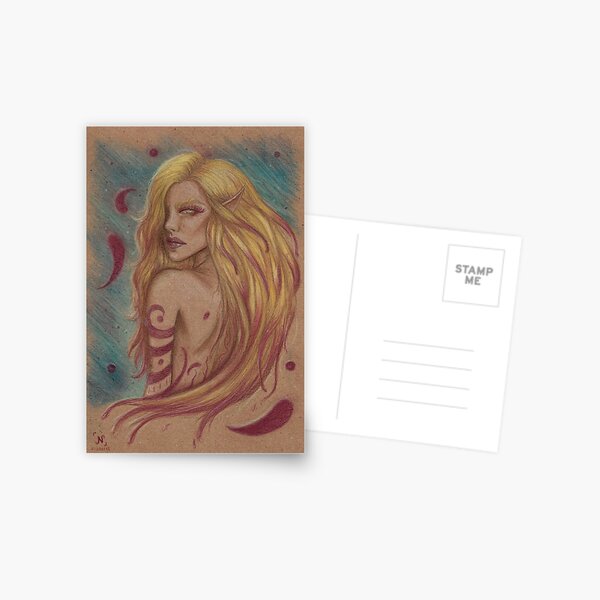 Stained Postcard