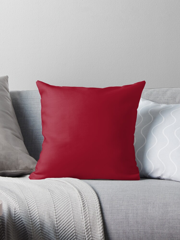 Thumbnail 1 of 4, Pillow, Beautiful Cushions/ Plain Carmine designed and sold by ozcushions.