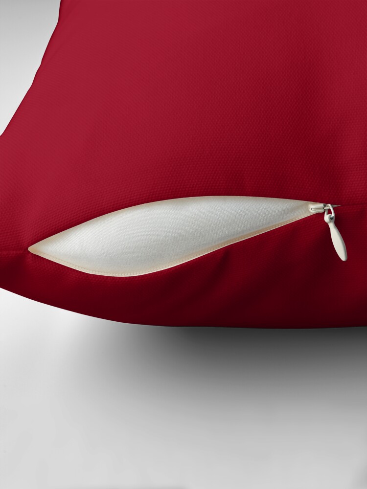 Thumbnail 2 of 4, Pillow, Beautiful Cushions/ Plain Carmine designed and sold by ozcushions.