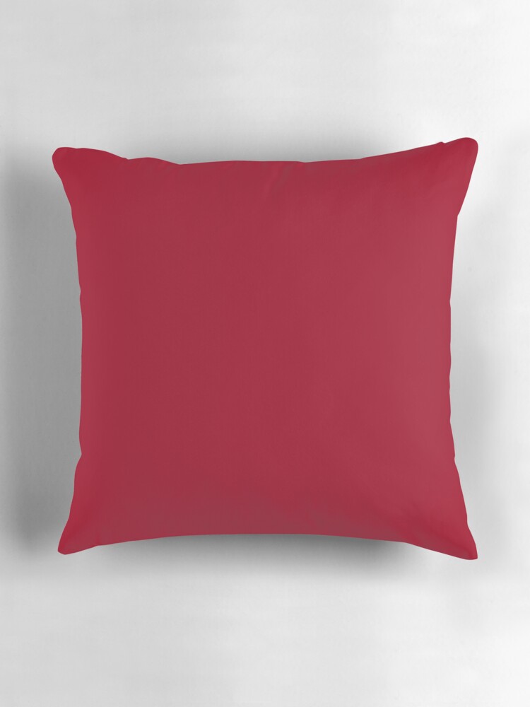 Thumbnail 3 of 4, Pillow, Beautiful Cushions/ Plain Carmine designed and sold by ozcushions.