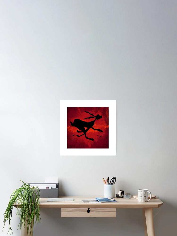 Thumbnail 2 of 3, Poster, RUN, RUN, RUN designed and sold by Hares & Critters.