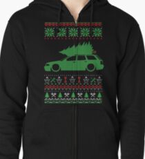 A4 S4 RS4 B5 Avant Christmas Ugly Sweater XMAS Zipped Hoodie