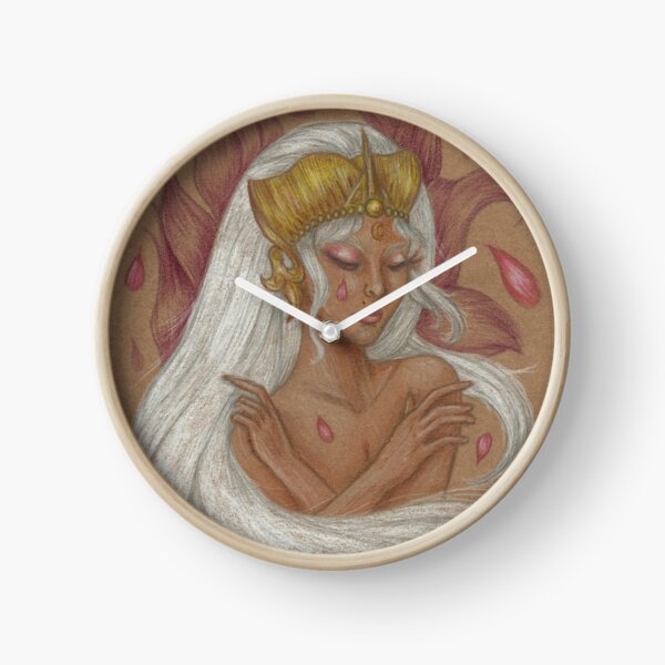 Purple Forest Clock