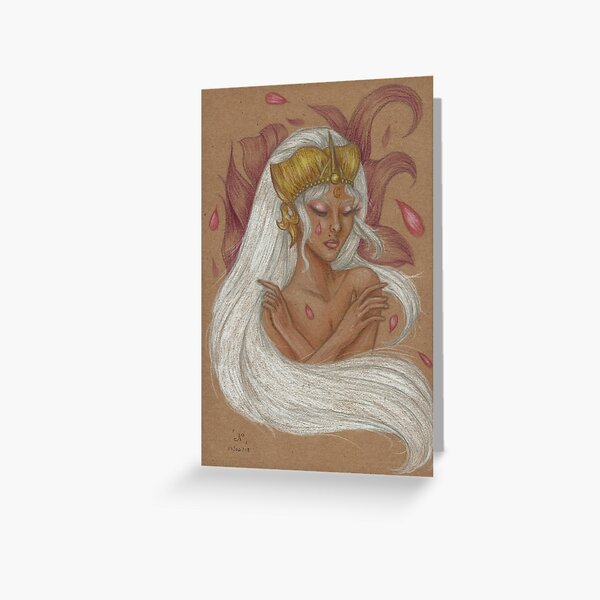 Purple Forest Greeting Card