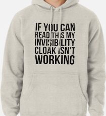 Can you read this? Pullover Hoodie