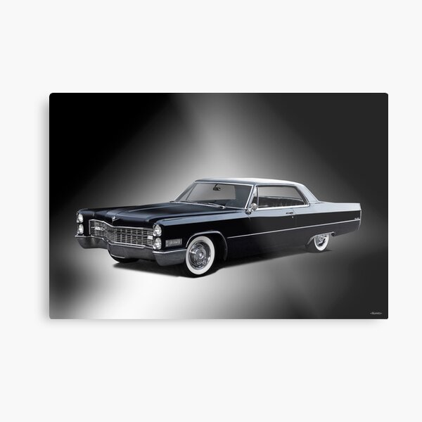 1966 Cadillac Coupe DeVille 'Studio' Metal Print