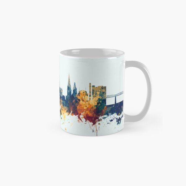 Item preview, Dundee Scotland Skyline designed and sold by ArtPrints.