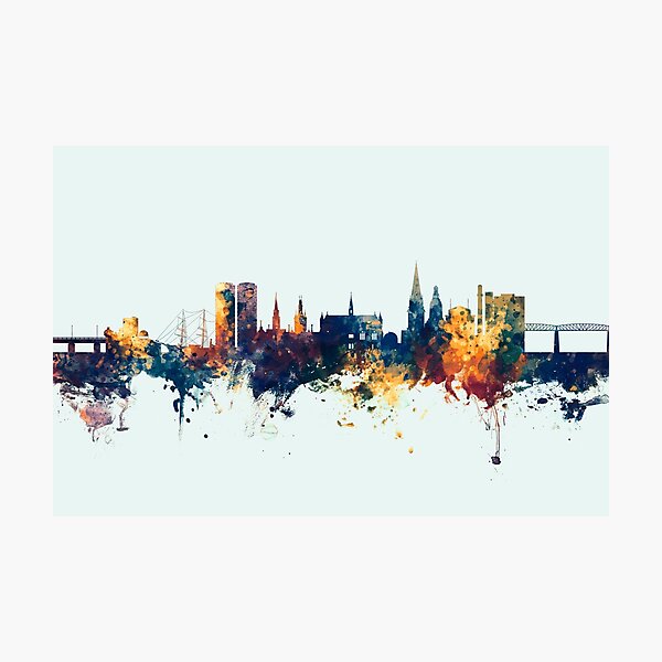 Item preview, Dundee Scotland Skyline designed and sold by MICHAEL TOMPSETT.