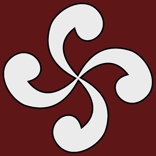 "Lauburu (Basque Cross)" Photographic Print by Tonbbo Redbubble