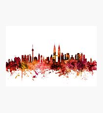 Kuala Lumpur Malaysia Skyline Photographic Print