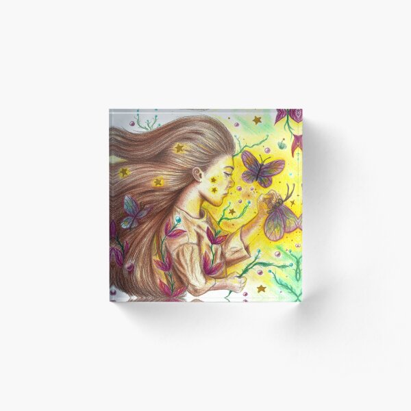 Dream Child Acrylic Block