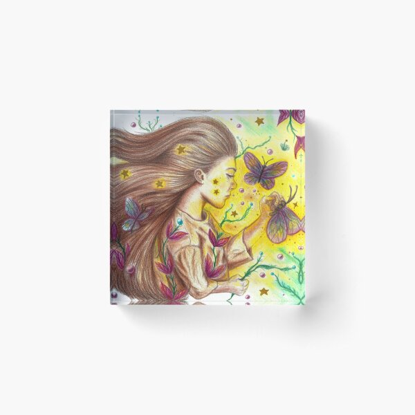 Dream Child Acrylic Block