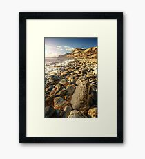 Rocks Away Framed Print