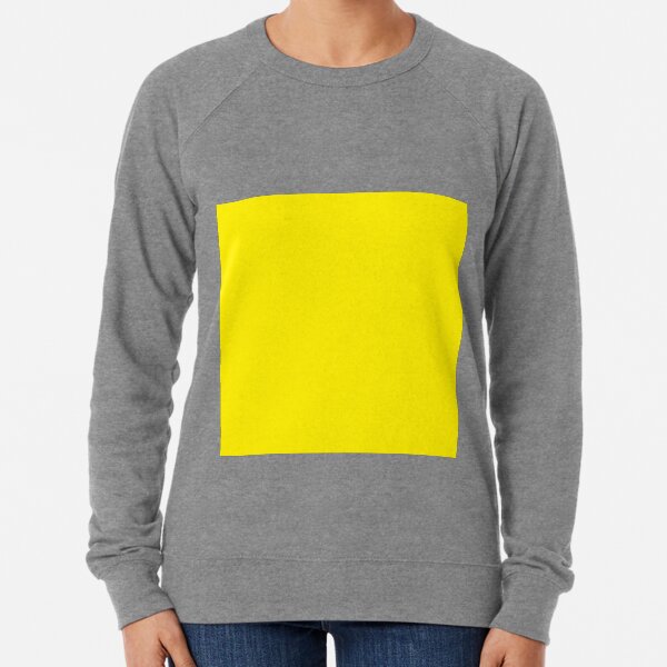 fluorescent yellow sweatshirts