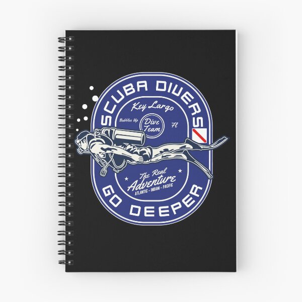 Item preview, Scuba Divers Go Deeper designed and sold by ThreadsNouveau.