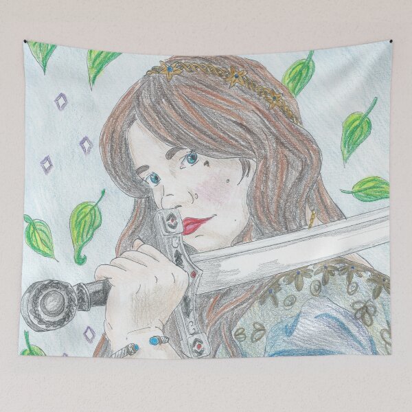 Item preview, Fantasy portrait designed and sold by edwardiangirl.