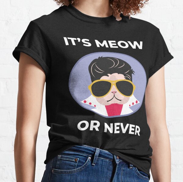 Elodie Presley Cat Parodie T-shirt classique