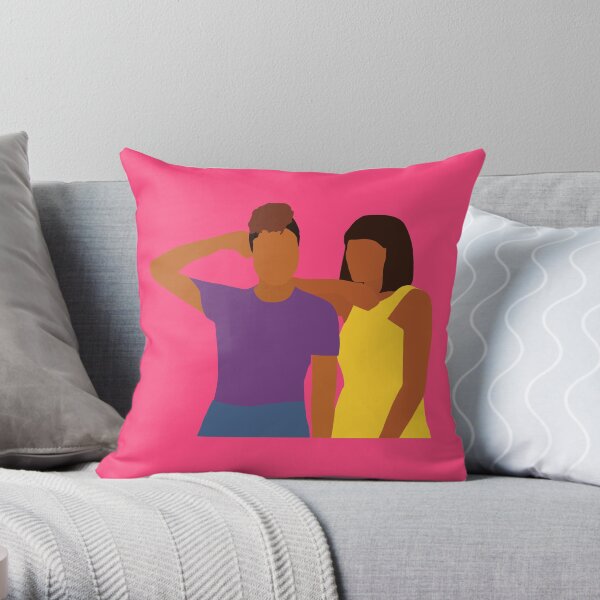 Insecure HBO - Issa and Molly Pop Art Throw Pillow