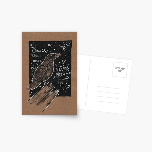 Nevermore Postcard