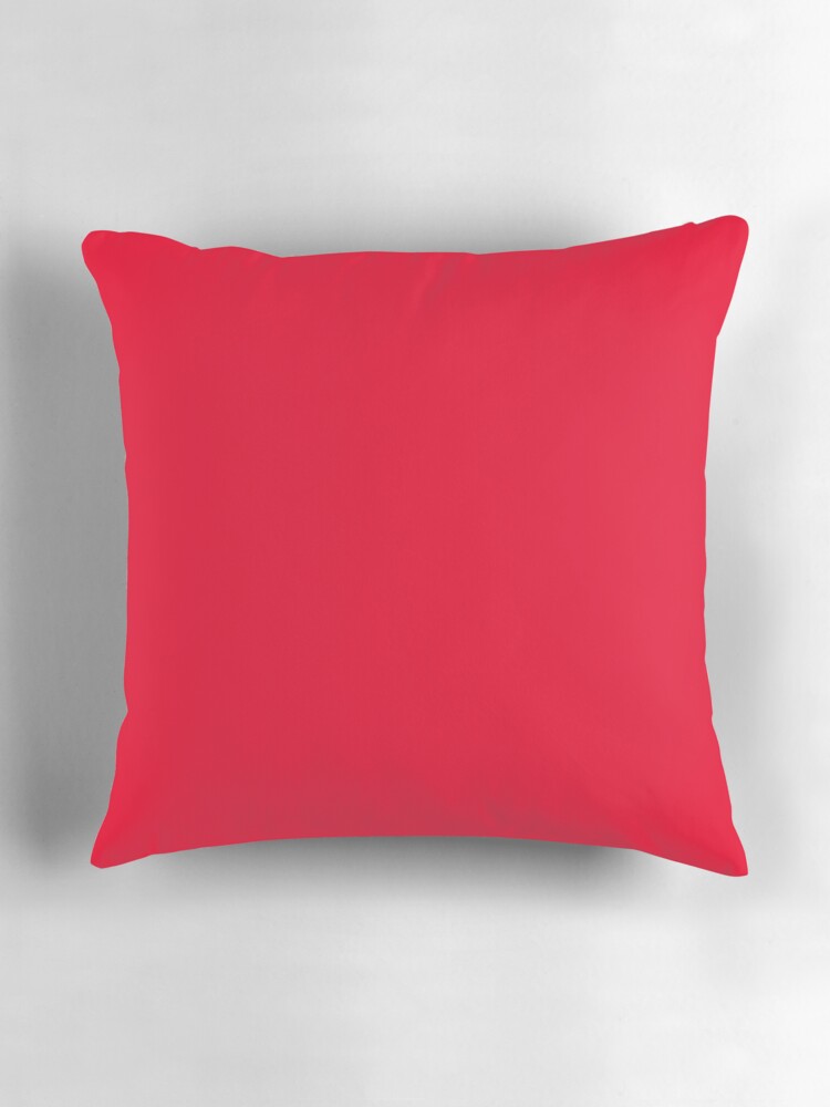 Thumbnail 3 of 4, Pillow, Beautiful Cushions/ Plain Cadmium Red designed and sold by ozcushions.