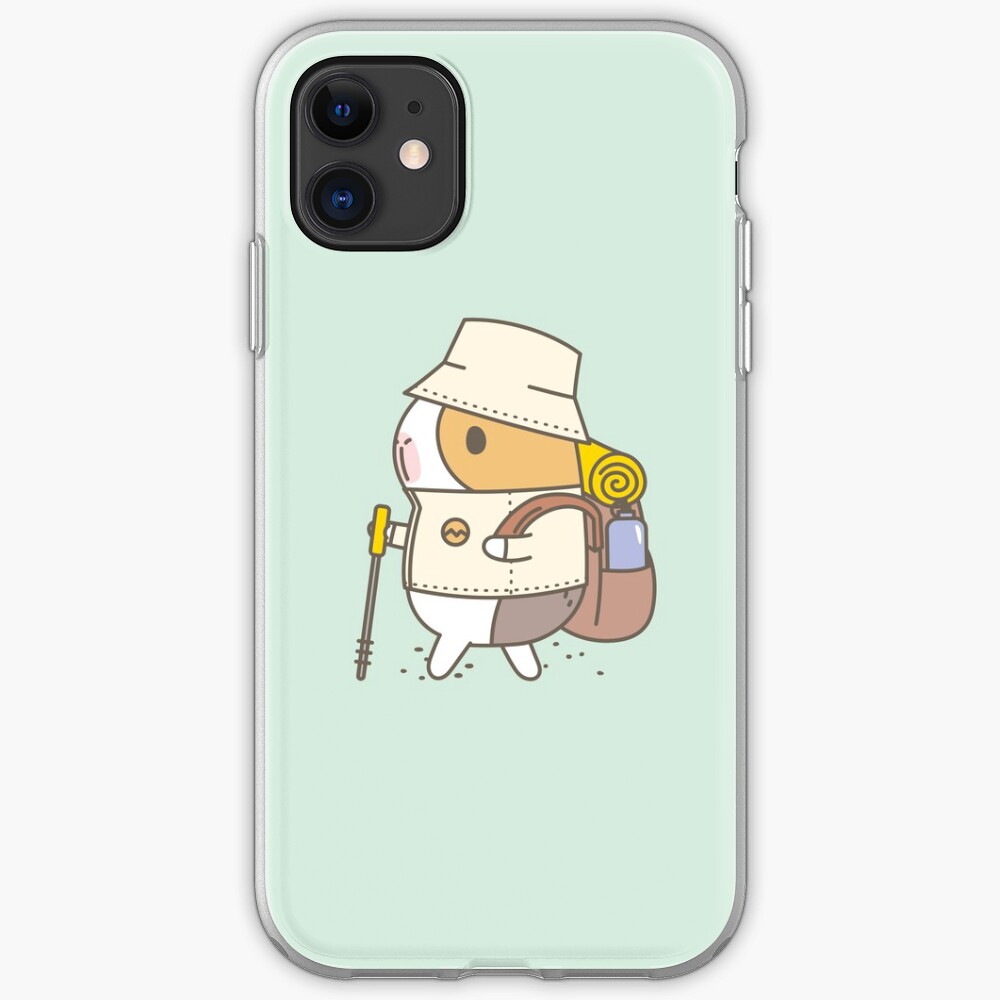 Bubu the Guinea Pig, Hiking iPhone Case & Cover