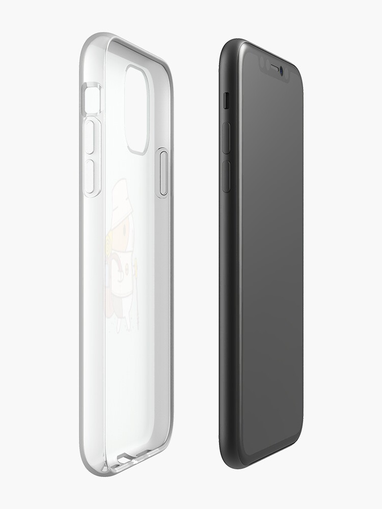 Alternate view of Bubu the Guinea Pig, Hiking iPhone Case & Cover