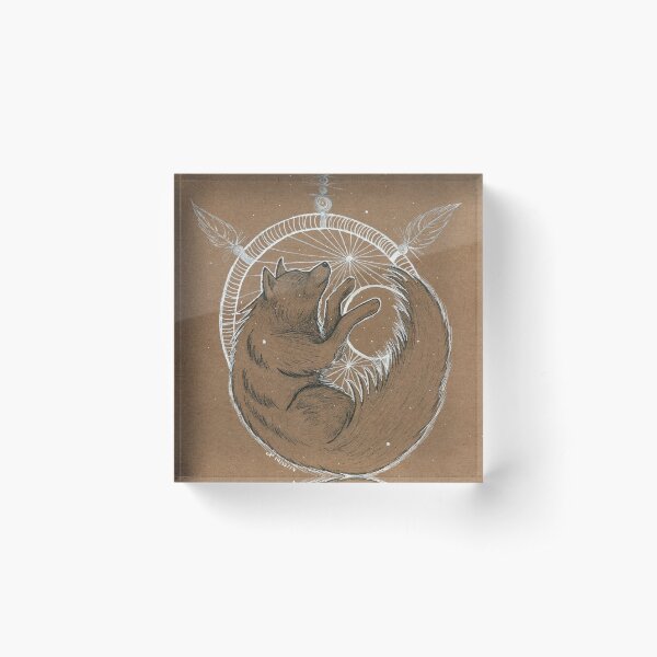WolfMoon Catcher Acrylic Block