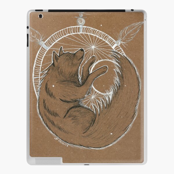 WolfMoon Catcher iPad Skin