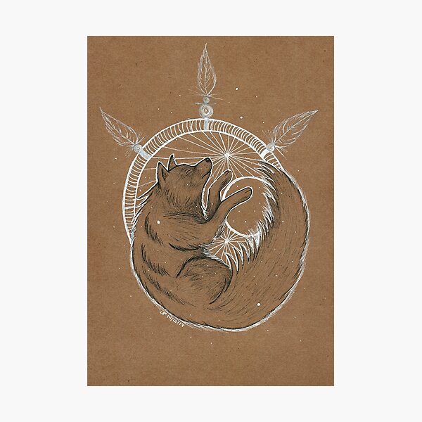 WolfMoon Catcher Photographic Print
